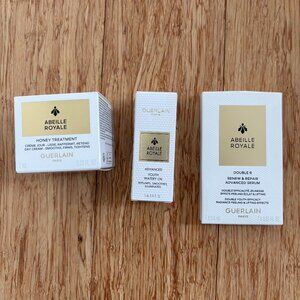 Lot of GUERLAIN Abeille Royale Honey treatment + Double R + Advanced NEW G guill